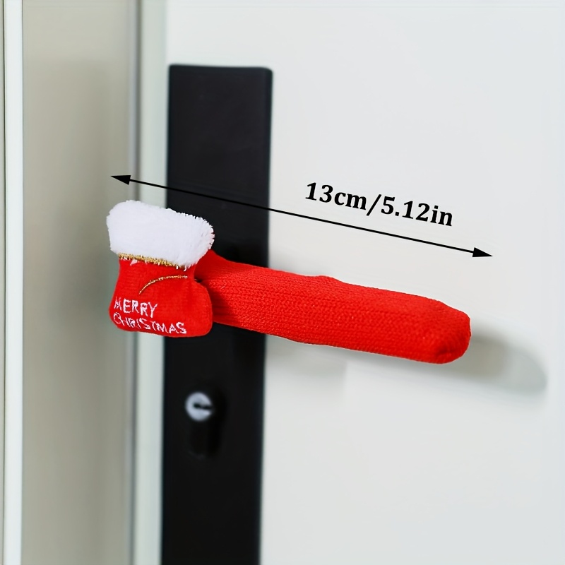 1/4pcs Christmas door handle d - огляд і ціна Garden Gloves