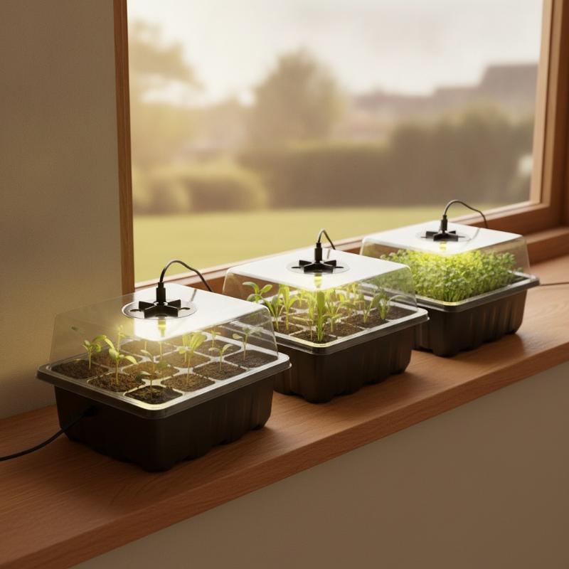 6/12-Cell Home Seed Starter Tr - огляд і ціна Seed Starter Tray