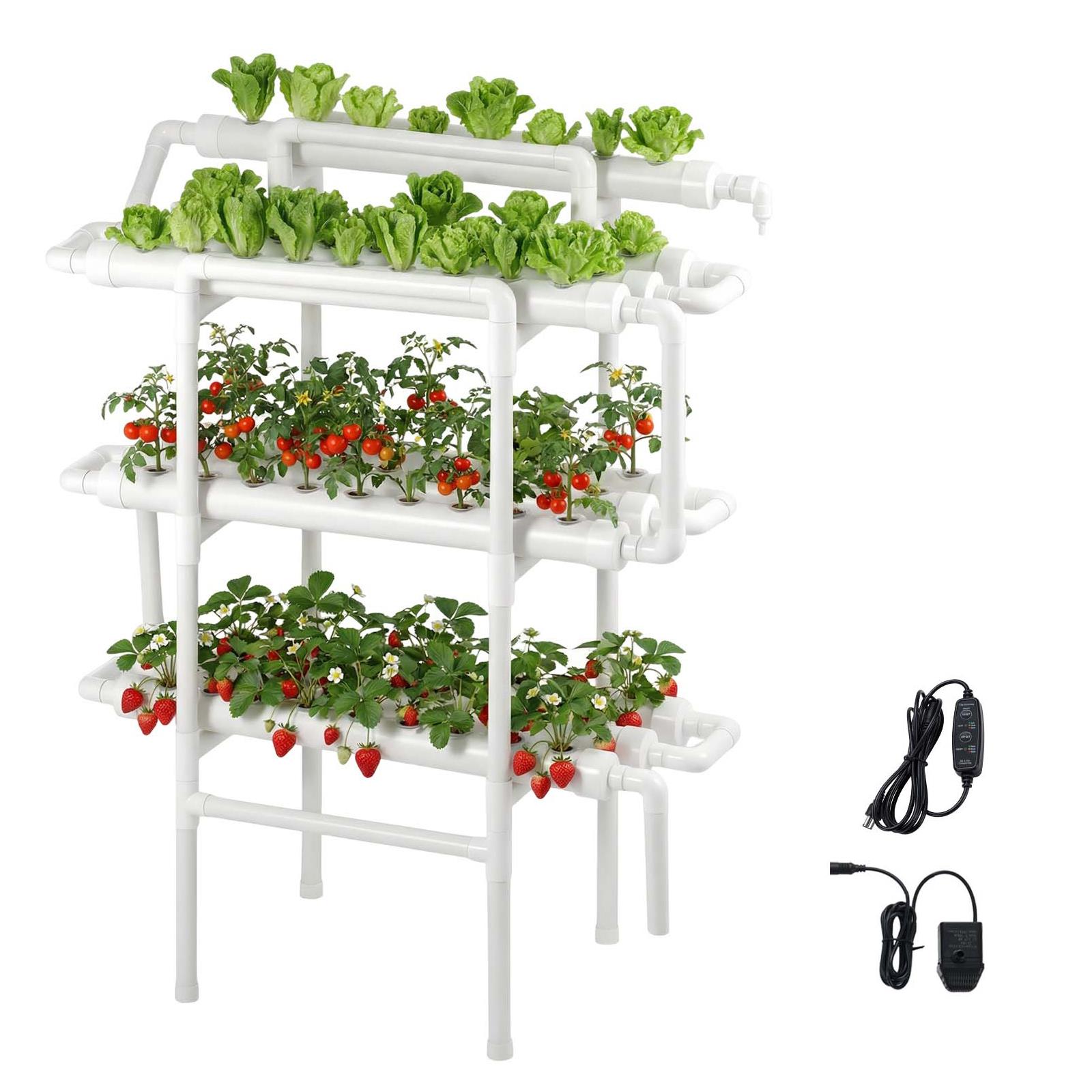 3 Tier 90 Sites Hydroponic Gro - огляд і ціна Hydroponic Kit