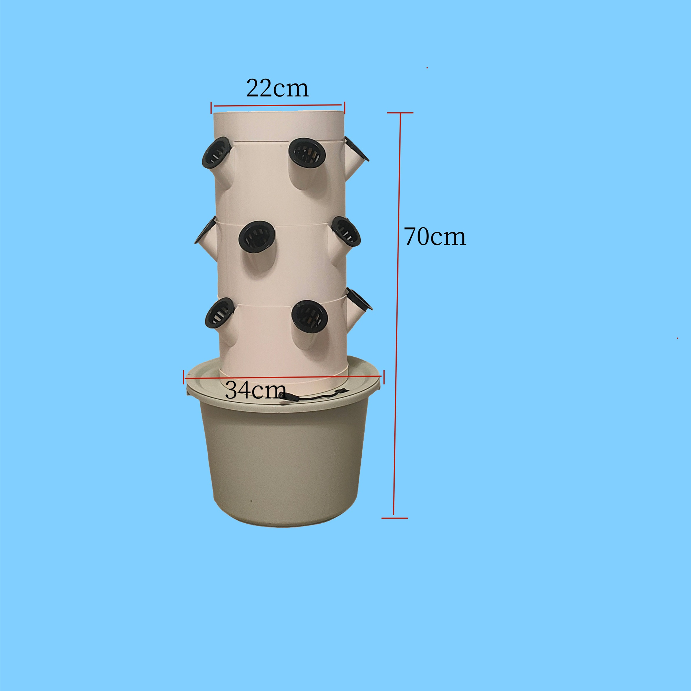Vertical Hydroponic Growing Sy - огляд і ціна Hydroponic Kit